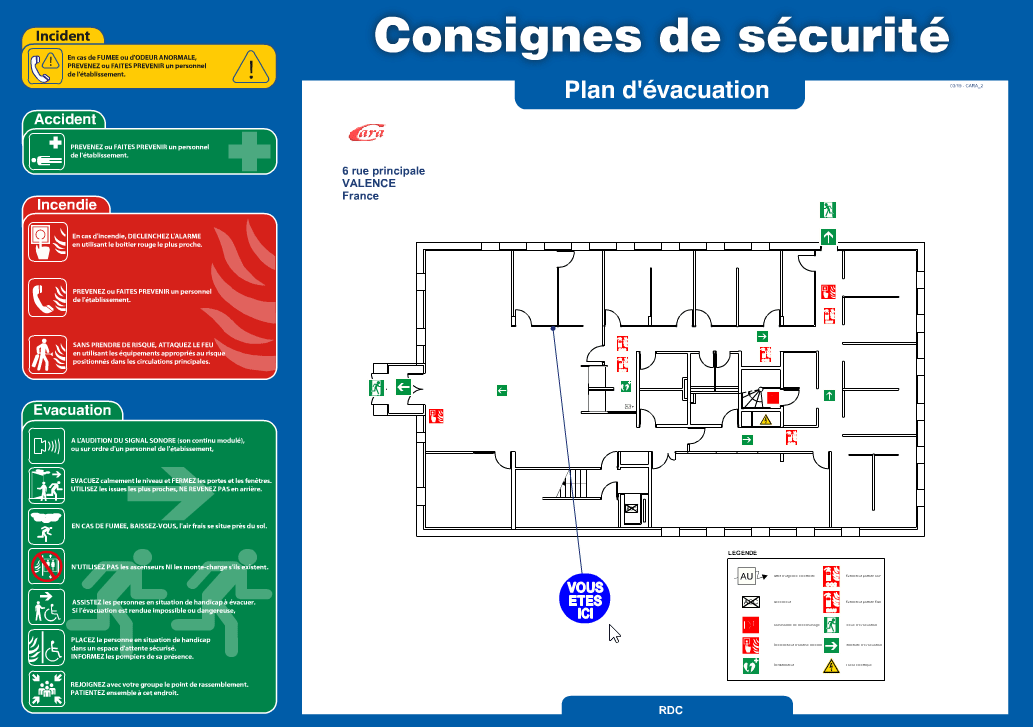 impression avant pose sur le mur